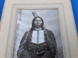 CDV of Chief Crow King Hunkpapa Lakota Chief Fought at Little Big Horn - 9 of 19