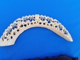 Hippo Ivory Tooth Carved on Original Base - 8 of 8