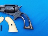 Remington New Model Pocket Conversion Factory Engraved - 9 of 19