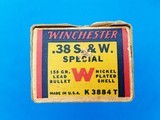Winchester 38 S&W Special Cartridge Box Pre-War - 4 of 6