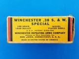 Winchester 38 S&W Special Cartridge Box Pre-War - 5 of 6