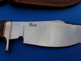 D'Holder Custom Knife Big Skinner w/Original Signed Sheath - 3 of 10