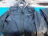 Harley Davidson Leather Jacket & Chaps XXL