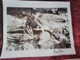 Fred Bear Signed Bow Hunting Photos w/Provenance - 12 of 13