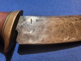 William Scagel Hunting Knife w/Original Scabbard circa 1920's - 10 of 25