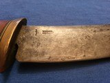 William Scagel Hunting Knife w/Original Scabbard circa 1920's - 9 of 25