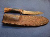William Scagel Hunting Knife w/Original Scabbard circa 1920's - 1 of 25