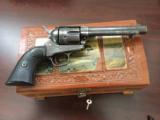 Colt single action army
.45 cal. 5 1/2 in ch barrel.
- 1 of 7