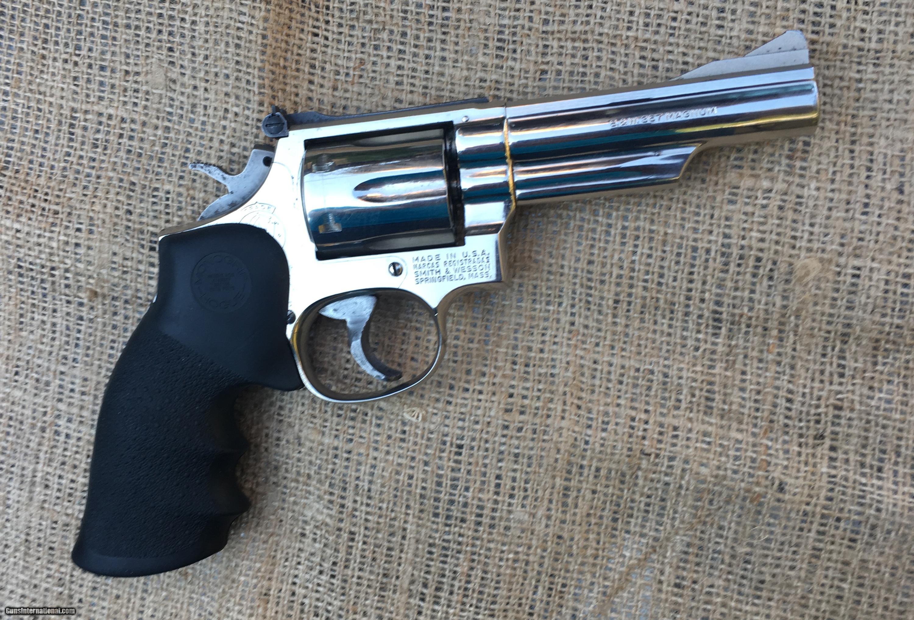 Smith And Wesson Model 19 357 Combat Magnum Revolver Pandr 8066