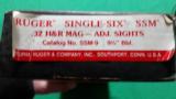 RUGER SINGLE-SIX SSM .32H&R SSM-9 91/2 in Barrel 98-95% LIKE NEW IN BOX!!! - 11 of 11
