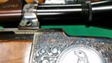 BEAUTIFUL W.J. HAUCK Engraved by ROBERT KAIN!! .222 REM Falling Block Rifle!!! STUNNING!! - 6 of 15