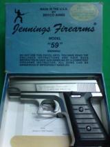 Jennings Firearms by Bryco Arms Mint Condition 9mm s-auto pistol- 1 of 12