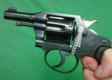 POCKET POSITIVE COLT REVOLVER, 2nd Issue! .32 POLICE CTG., Mfg. between 1927-1940 in Hartford, CT. U.S.A. Barely Used!! - 14 of 15