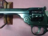1943 HARRINGTON & RICHARDSON ARMS SPORTSMAN REVOLVER! 9 shot blued .22 LR handgun w/6" barrel & walnut grip - 13 of 15
