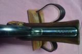 1943 HARRINGTON & RICHARDSON ARMS SPORTSMAN REVOLVER! 9 shot blued .22 LR handgun w/6" barrel & walnut grip - 15 of 15