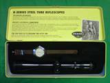 WEAVER CLASSIC 80th Anniversary Edition MODEL K RIFLESCOPE by Onalaska Operations w/Limited Edition TIMEX WATCH - 1 of 14