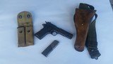 Colt 1911 U.S.Army WW1 Mfg. 1918 with original US Holster and double mag pouch. - 2 of 6