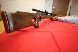 Winchester Model
52..22 LR
Custom
match
rifle with Lyman Super Target Scope on a custom RH Thumbhole Stock - 10 of 10