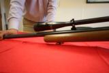 Winchester Model
52..22 LR
Custom
match
rifle with Lyman Super Target Scope on a custom RH Thumbhole Stock - 6 of 10