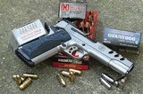 Smith and Wesson 1911 Performance Center Stainless .45 ACP 5-inch 8Rds G10 Grips Glass Bead - 10 of 11