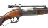 Savage 99 99G Pre-War Take Down 250-3000 250 Savage With Stith Mount and Weaver 330 Scope - 4 of 12