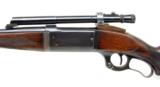 Savage 99 99G Pre-War Take Down 250-3000 250 Savage With Stith Mount and Weaver 330 Scope - 2 of 12