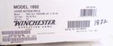 NIB Winchester model 1892 Deluxe Takedown rifle chambered in .44-40 caliber - 6 of 7