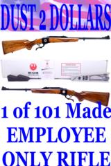 1 of 101 NIB RARE Ruger EMPLOYEE 50th Anniversary No 1A Rifle Chambered in 6.5 Creedmoor - 1 of 12