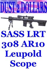 LIKE NEW DPMS RFLRT SASS LRT AR10 308WIN/7.62NATO Semi Auto Rifle 20" With Leupold VX II 6-18x40mm AO - 1 of 5