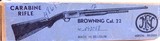 Browning Belgium TROMBONE 22 LR Pump Mint Unfired In The Box All Matching Numbers Rifle and Box Complete With Packaging - 8 of 10