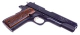 Gorgeous Steve Huff Engraved Colt Government MK IV 70 Series 1911 .45 ACP Pistol Cased - 9 of 16