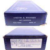 GORGEOUS Smith & Wesson Model 27-2 The .357 Magnum Revolver Mfd 1977 5" Skeeter AMN In The Box - 16 of 17