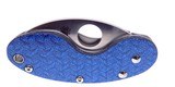 Spyderco C29GFBLP Cricket VG10 Blade with Blue Nishijin Glass Fiber Handle As New Condition No Box - 5 of 5