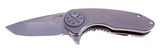 EARLYDavid Curtiss Knives F3 Compact Titanium Flipper Knife in As New Condition - 6 of 7