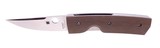 Pekka Tuominen Designed Spyderco Nilakka Folding Knife with Brown G10 Handles and a CPM S30V
Blade - 2 of 7