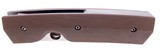 Pekka Tuominen Designed Spyderco Nilakka Folding Knife with Brown G10 Handles and a CPM S30V
Blade - 7 of 7