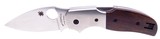 Spyderco Sage 4 Front Lock folding knife with Arizona Ironwood scales and a CPM S30V Stainless Blade - 2 of 5