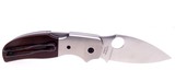 Spyderco Sage 4 Front Lock folding knife with Arizona Ironwood scales and a CPM S30V Stainless Blade - 3 of 5