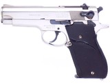 1st Generation Circa 1980 Smith & Wesson Model 39-2 1st Gen 9mm Semi Automatic Pistol with Factory Nickel Finish 3x Mags - 2 of 12