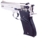 1st Generation Circa 1980 Smith & Wesson Model 39-2 1st Gen 9mm Semi Automatic Pistol with Factory Nickel Finish 3x Mags - 3 of 12