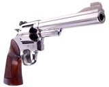 Smith & Wesson Model 19-3 The .357 Combat Magnum Revolver 3T's P&R Factory Nickel 6" Barrel Circa 1976 - 5 of 14