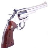 Smith & Wesson Model 19-3 The .357 Combat Magnum Revolver 3T's P&R Factory Nickel 6" Barrel Circa 1976 - 7 of 14