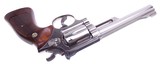 Smith & Wesson Model 19-3 The .357 Combat Magnum Revolver 3T's P&R Factory Nickel 6" Barrel Circa 1976 - 10 of 14