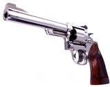 Smith & Wesson Model 19-3 The .357 Combat Magnum Revolver 3T's P&R Factory Nickel 6" Barrel Circa 1976 - 4 of 14