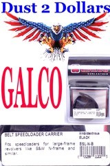 GALCO New In Package Speed Loader Belt Pouch Carrier Leather BSL-N-B S&W “N” Frame Revolvers - 1 of 1