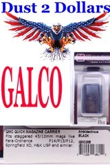 NEW Galco QMC Single Quick Mag Magazine Carrier QMC28B 10mm 45 ACP Mags Para-Ordnance P14 P13 P12 Springfield XD H&K USP - 1 of 1
