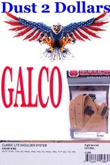 NEW Galco Carry Lite Complete Shoulder Holster System Right Hand CL290 Kahr K40 CW40 CW9 K9 MK40 MK9 P40 P9 PM40 PM9 - 1 of 1