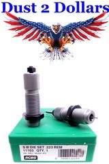 SB Small Base RCBS # 11103 Reloading Dies for the .223 Remington For Semi Automatic AR-15 Rifles Excellent - 1 of 1