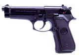 Gorgeous Beretta Model M92 FS – 92FS 9mm Semi Automatic Pistol in the Original Box W/Paperwork Manual 2x 15 Round Magazines - 2 of 12