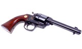 Boxed Cimarron SAA Bisley 45 COLTRevolver with 4 3/4” Barrel Color Case Hardened Blued Walnut Grips Hard 2 Find - 11 of 15